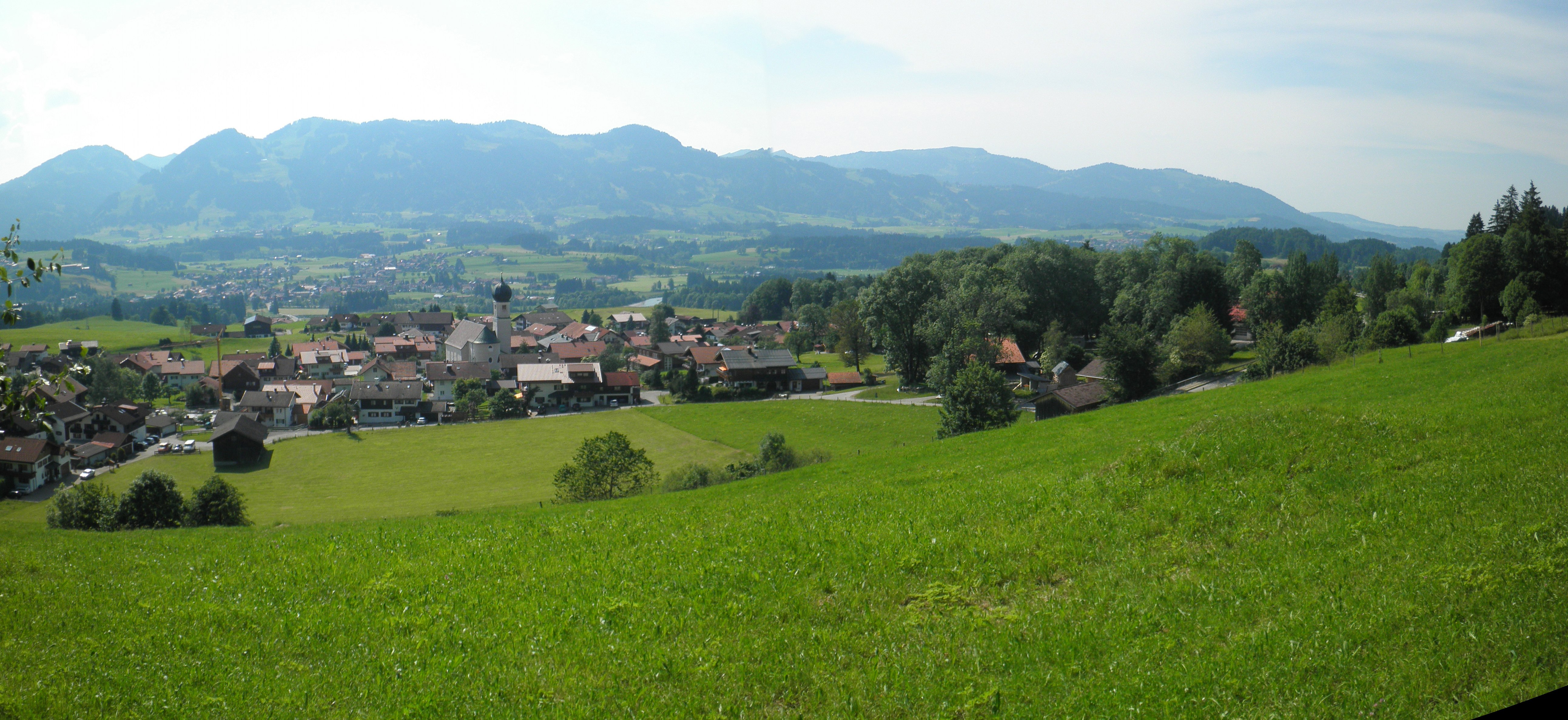 Blick auf Schllang